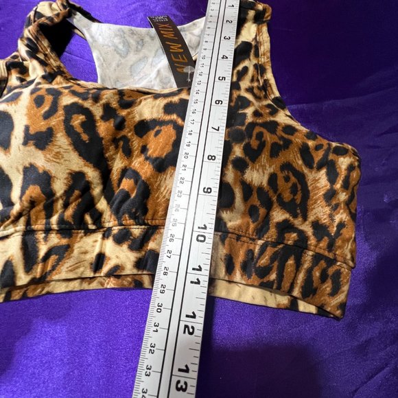 NEW  📌New Mix Buttery Smooth Predator Leopard Leggings and Bra Set L/XL - Picture 10 of 14